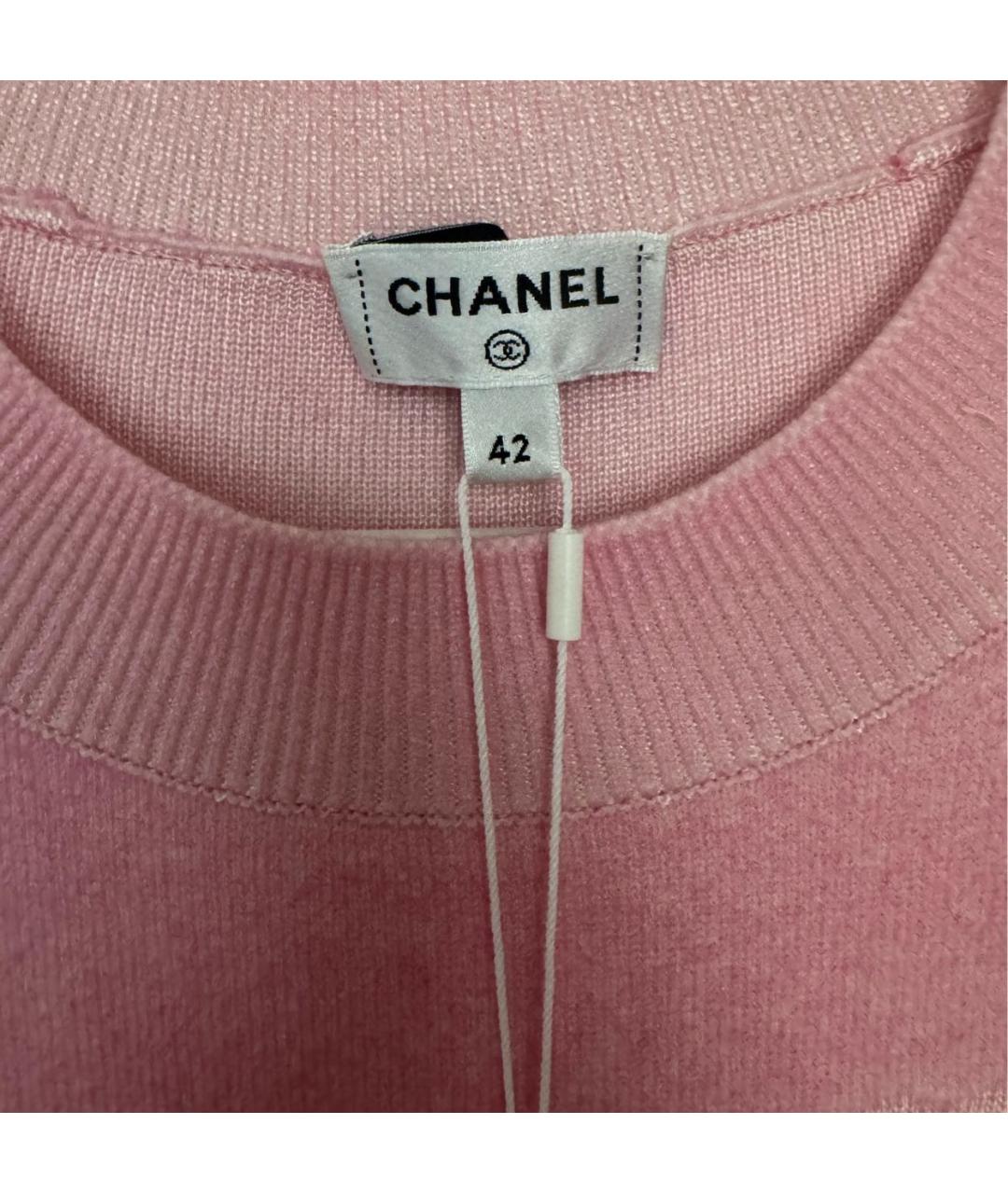 CHANEL Мульти кашемировый джемпер / свитер, фото 3