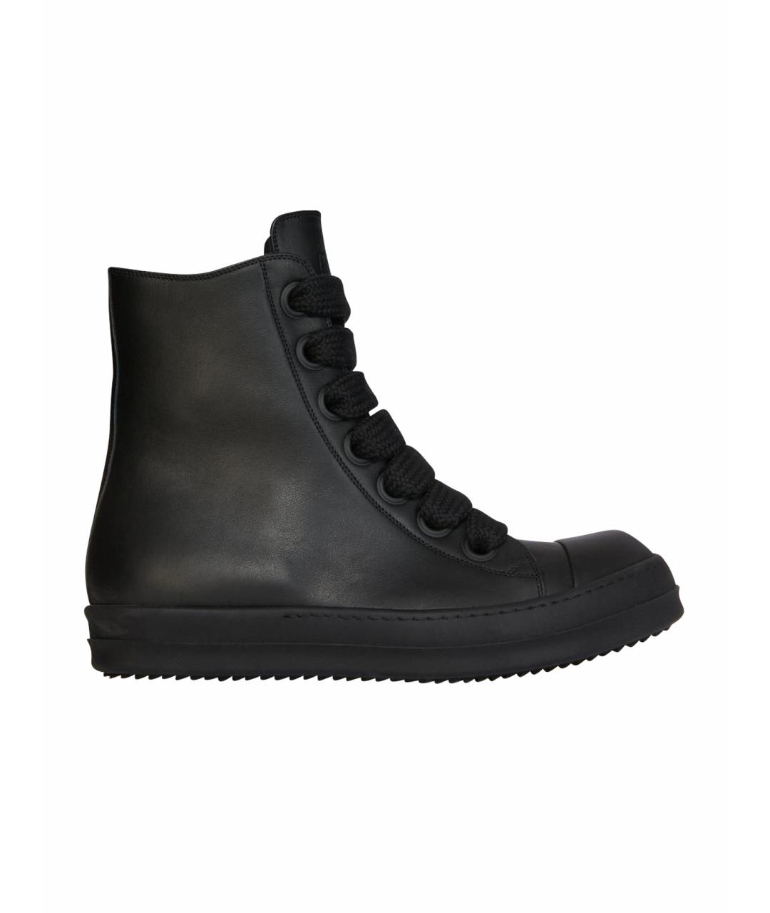 RICK OWENS Черные кеды, фото 1