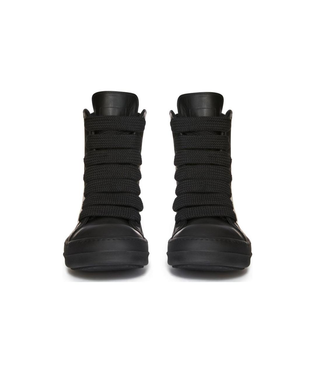 RICK OWENS Черные кеды, фото 3