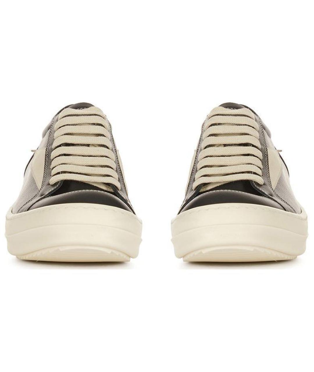 RICK OWENS Черные кеды, фото 3