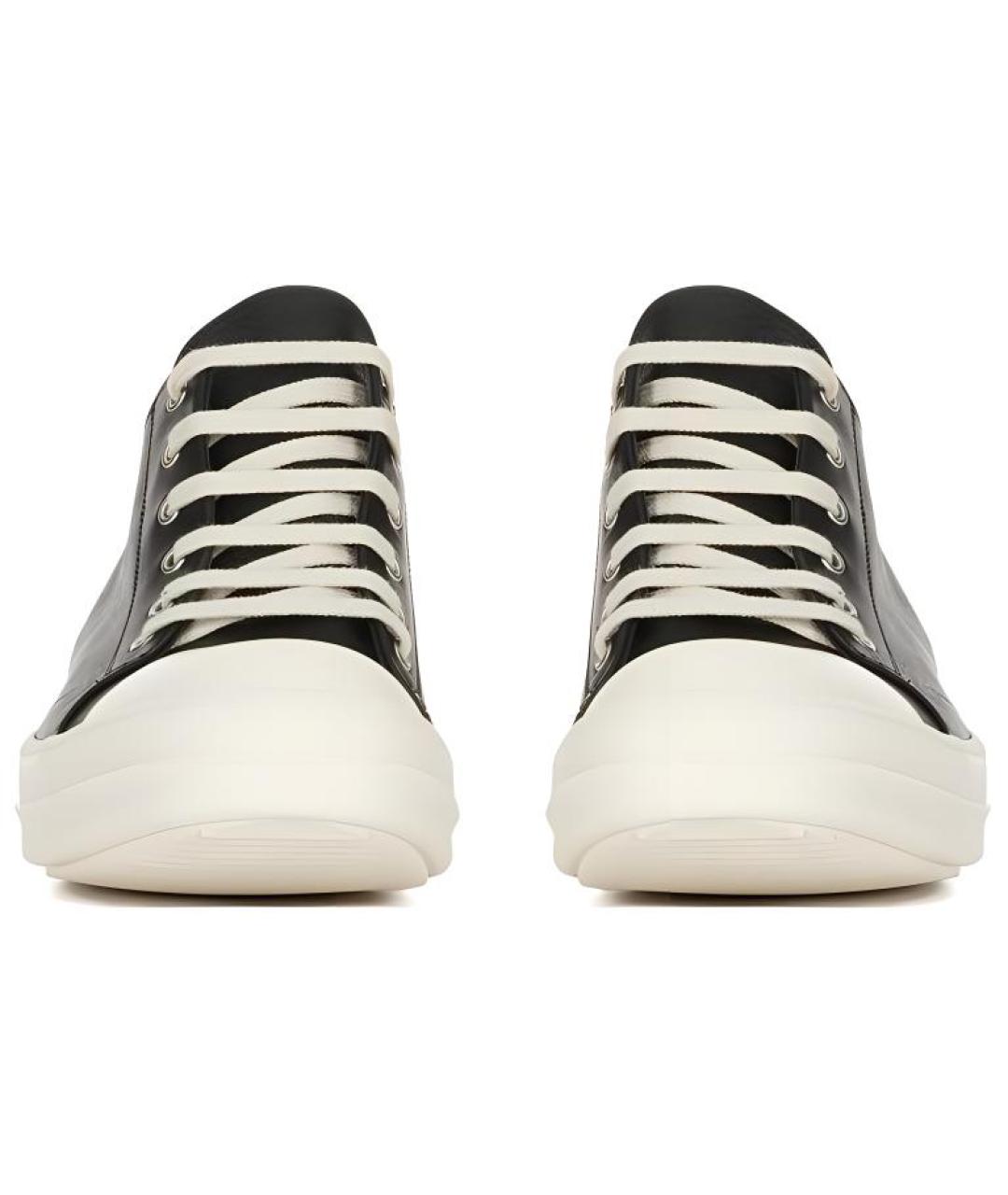 RICK OWENS Черные кеды, фото 3