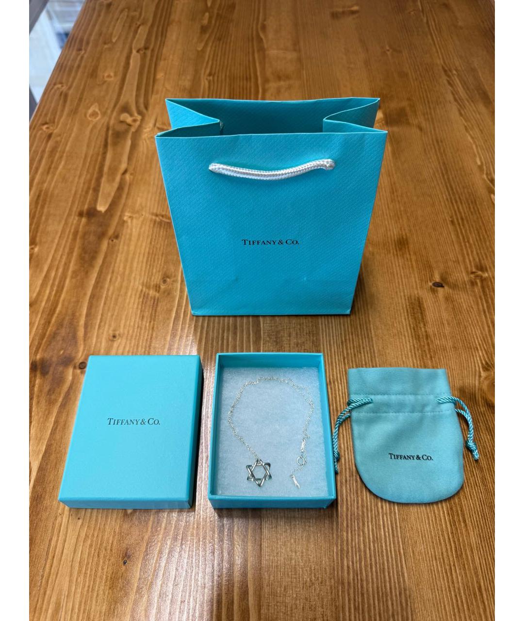 TIFFANY&CO Серебряная серебряная подвеска, фото 3