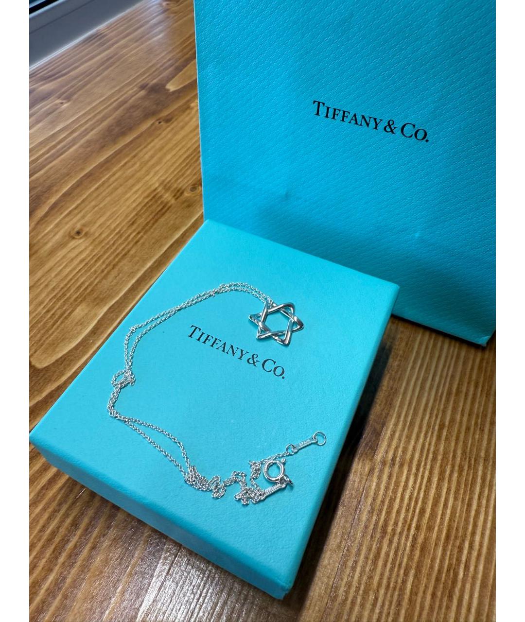 TIFFANY&CO Серебряная серебряная подвеска, фото 2