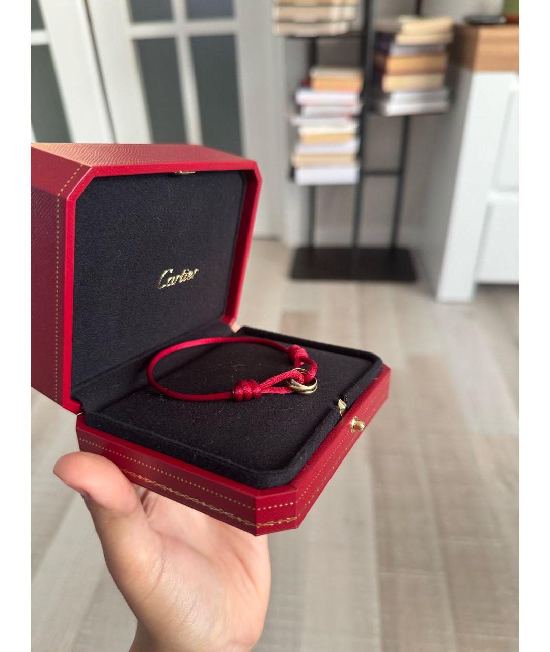 CARTIER Красный браслет из желтого золота, фото 2