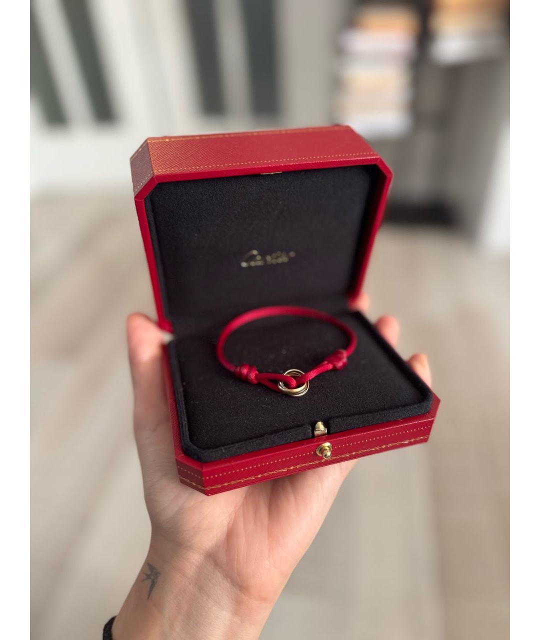 CARTIER Красный браслет из желтого золота, фото 3