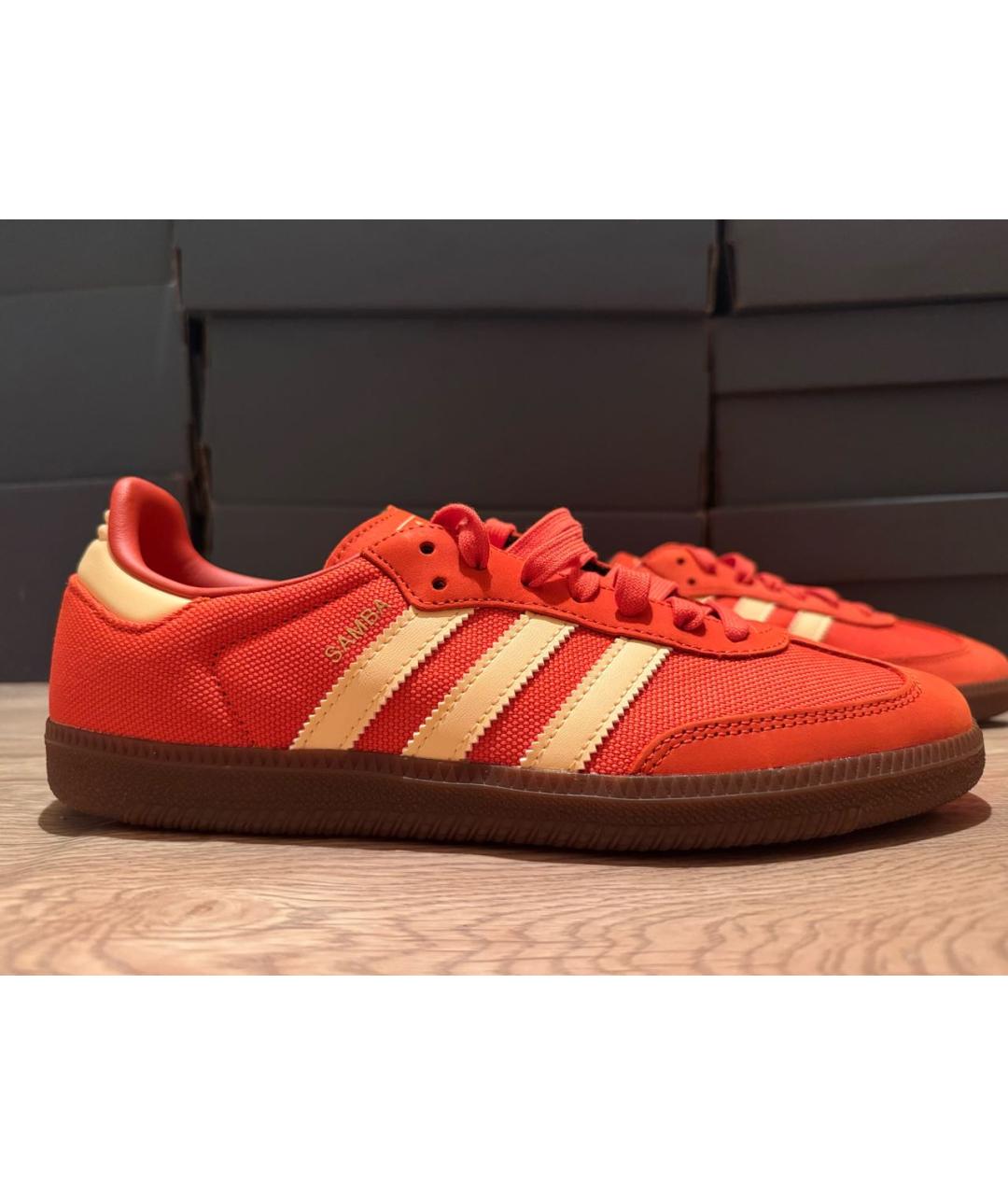 ADIDAS Красные низкие кроссовки / кеды, фото 5