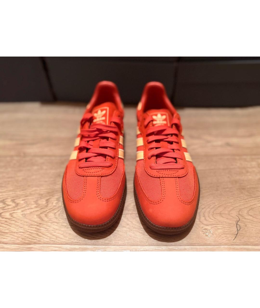 ADIDAS Красные низкие кроссовки / кеды, фото 2