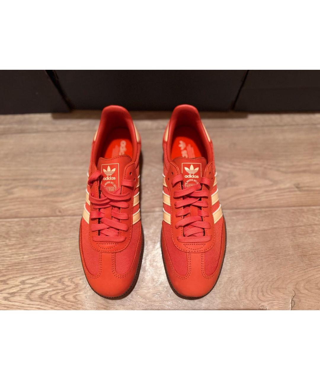 ADIDAS Красные низкие кроссовки / кеды, фото 3