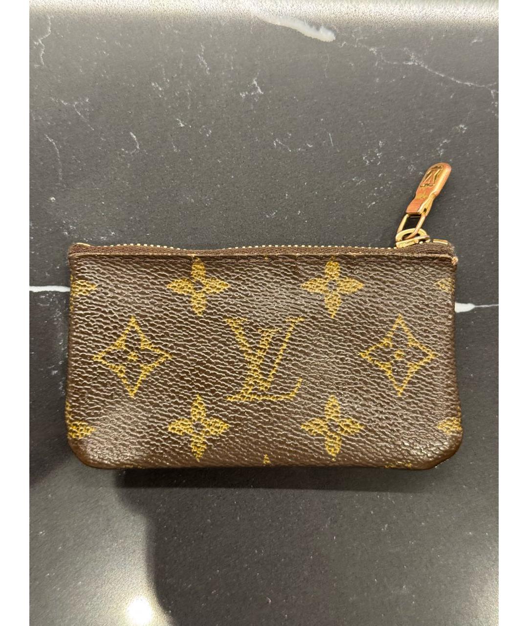 LOUIS VUITTON Коричневая ключница, фото 2