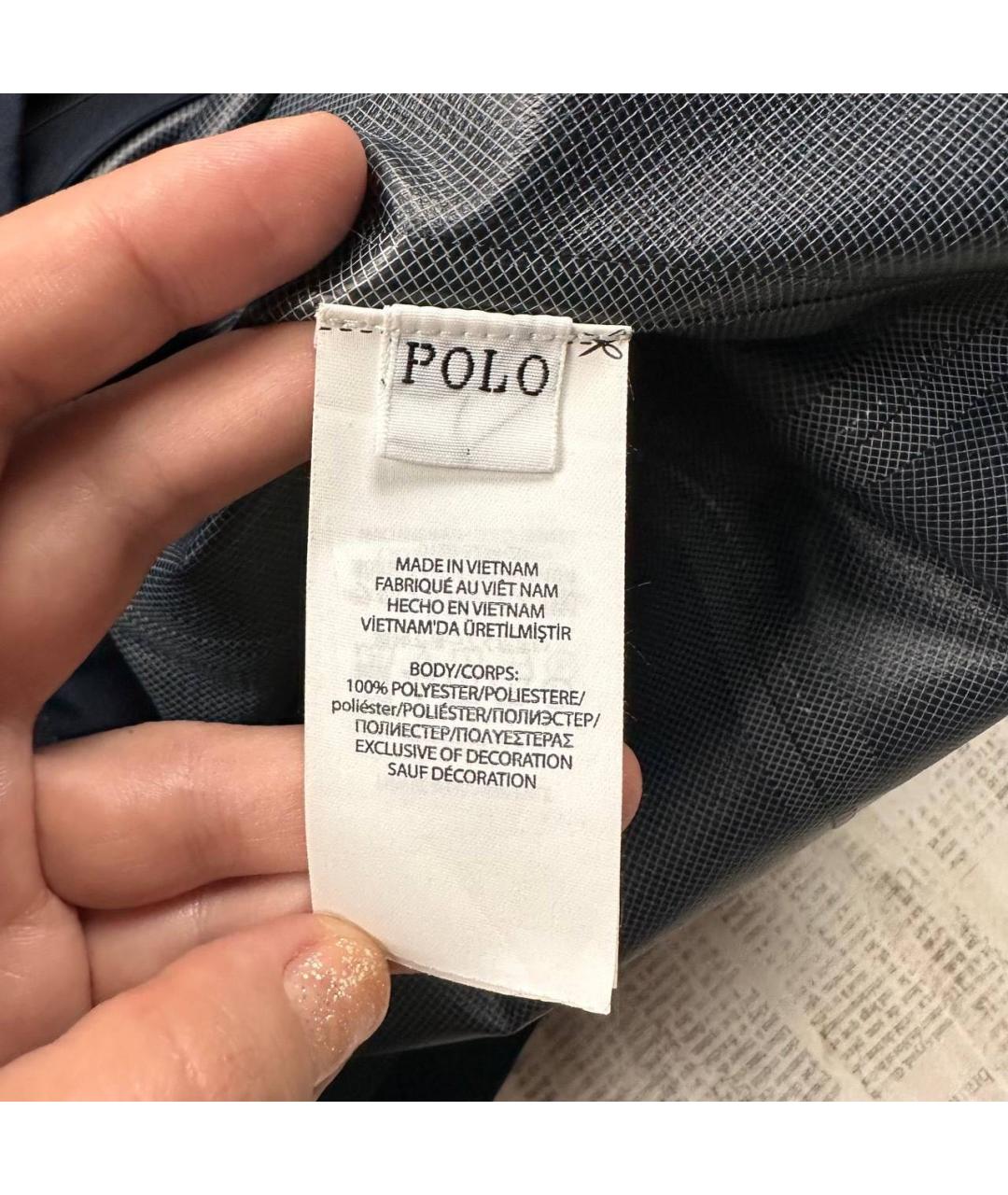 POLO RALPH LAUREN Темно-синяя куртка, фото 4