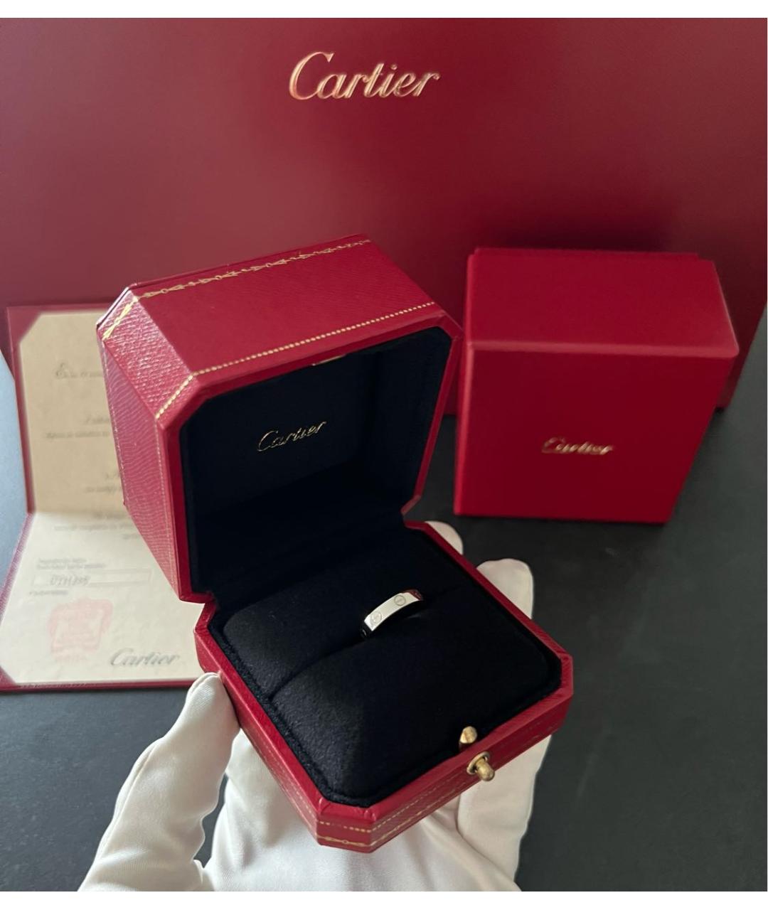 CARTIER Кольцо из белого золота, фото 3