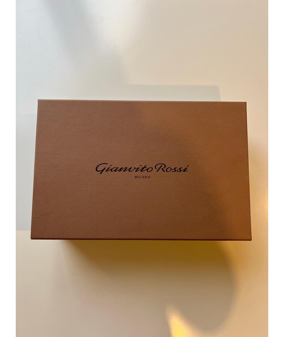 GIANVITO ROSSI Черные туфли из лакированной кожи, фото 6