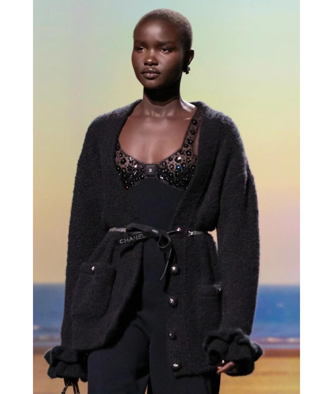 CHANEL Черный комбинезон, фото 4