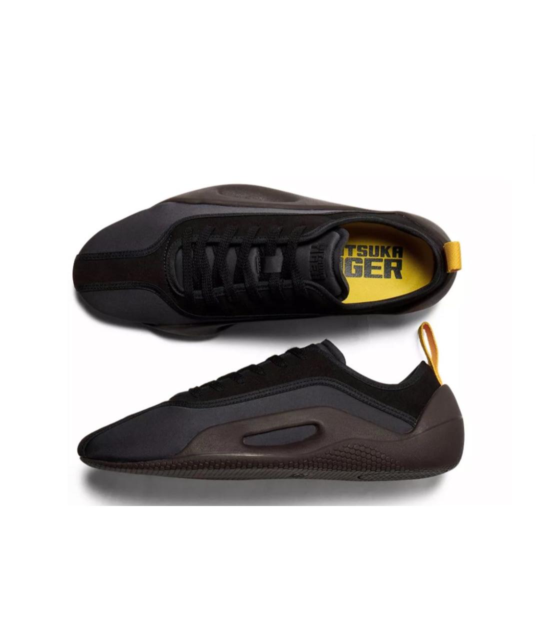 ONITSUKA TIGER Черные низкие кроссовки / кеды, фото 6
