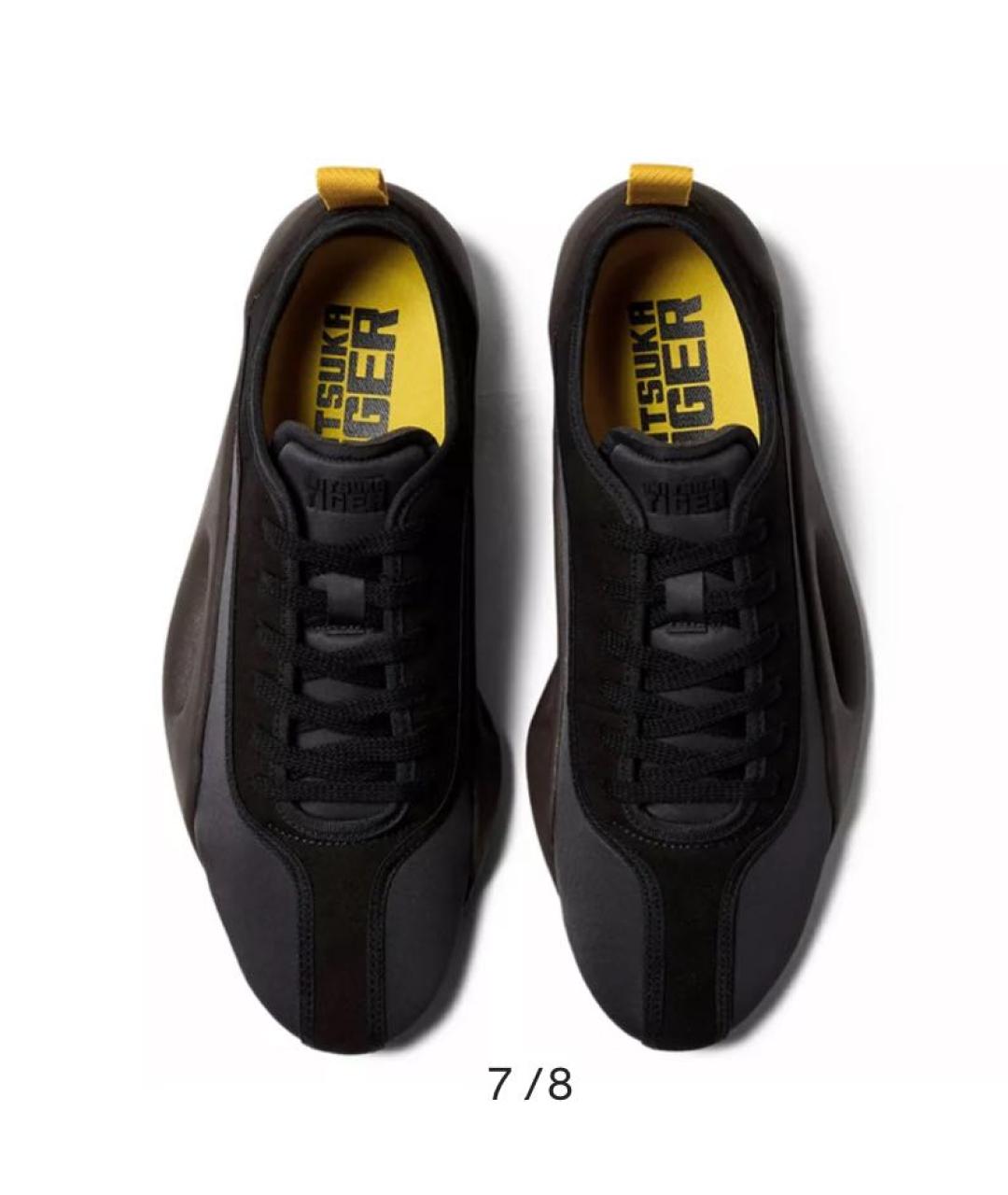 ONITSUKA TIGER Черные низкие кроссовки / кеды, фото 5