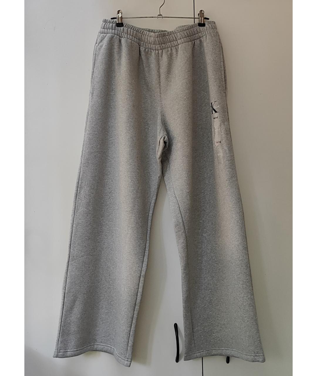 CALVIN KLEIN Серый хлопковый костюм с брюками, фото 2