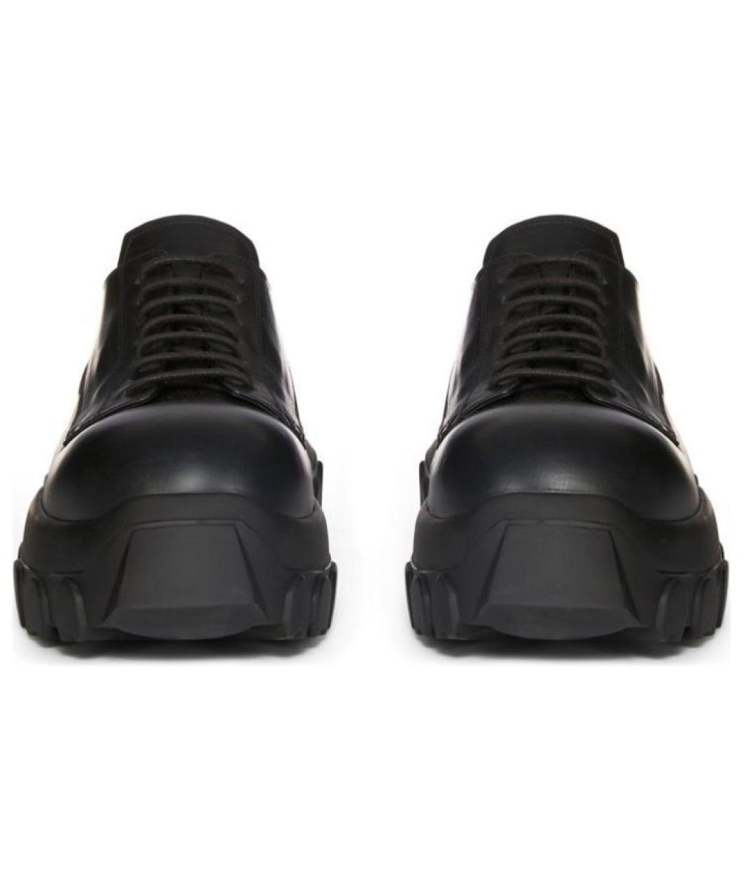 RICK OWENS Черные кожаные туфли, фото 3