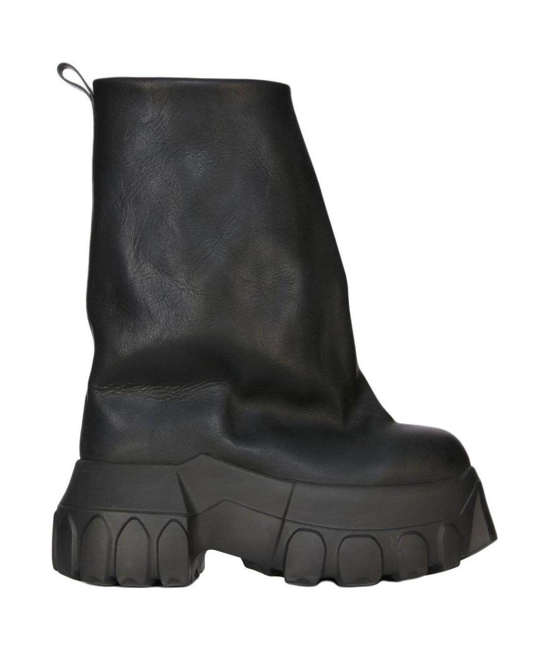 RICK OWENS Черные ботинки, фото 1