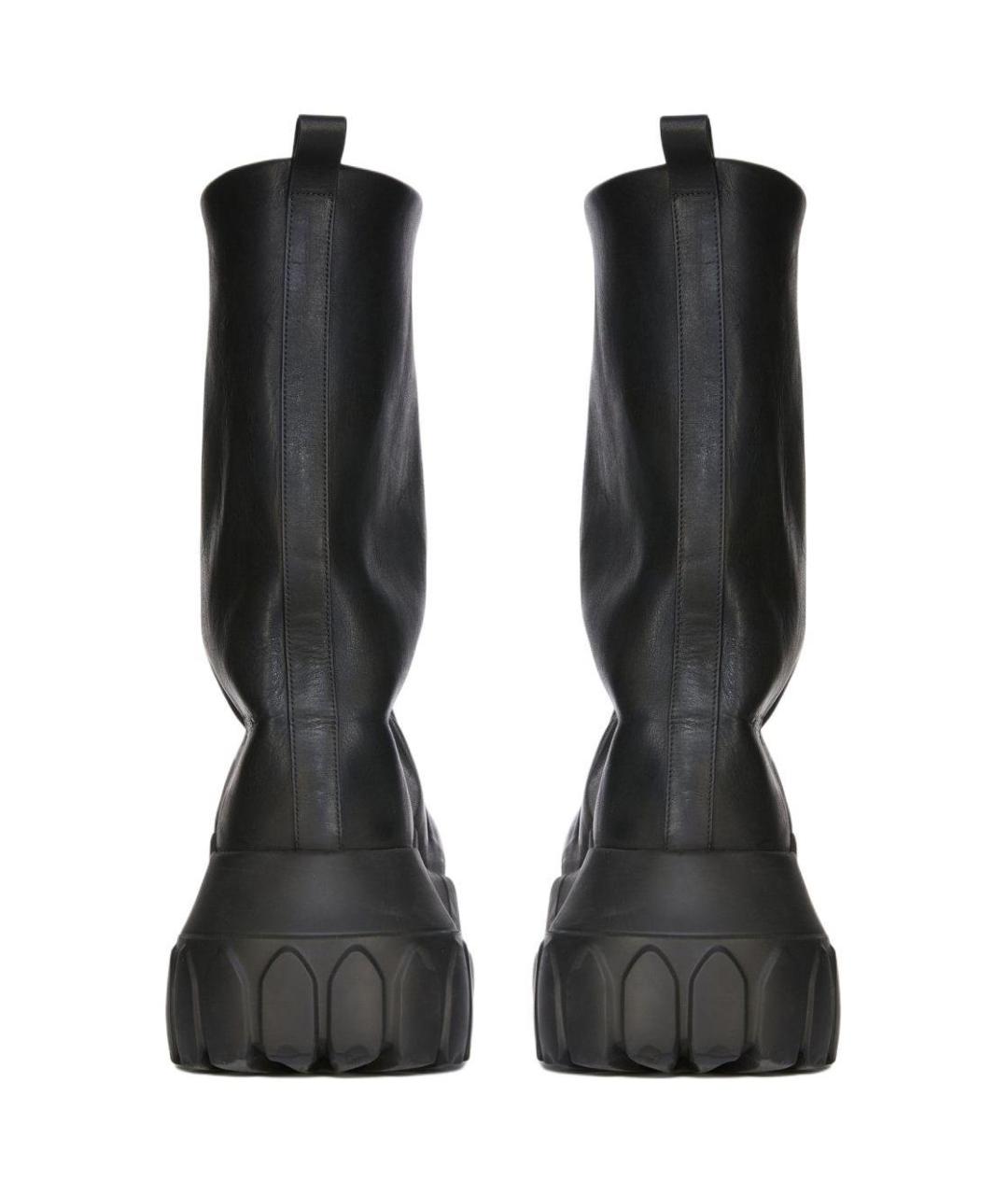 RICK OWENS Черные ботинки, фото 4