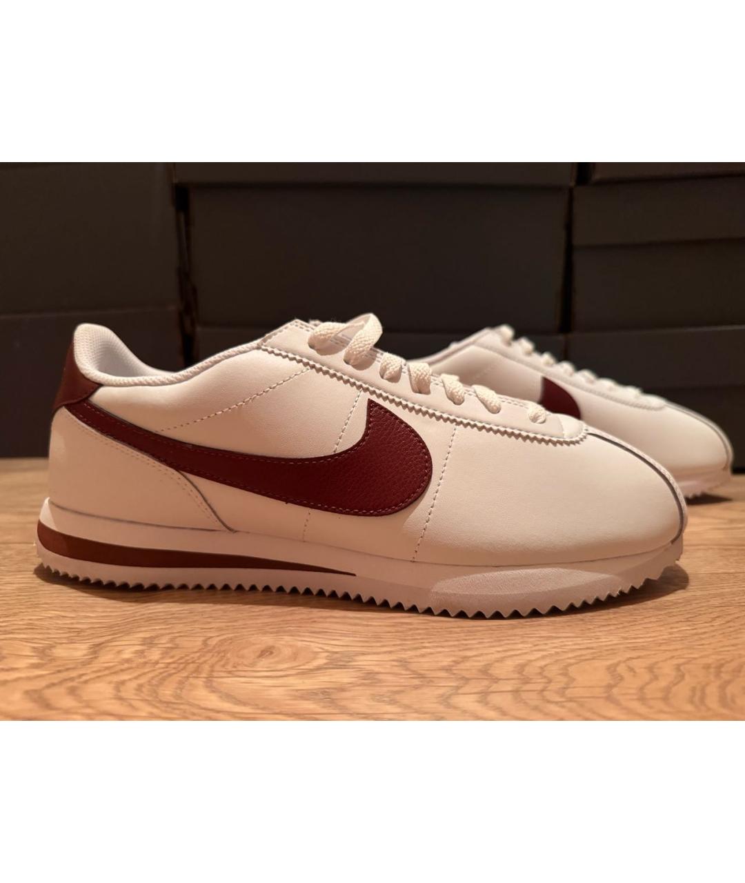 NIKE Белые низкие кроссовки / кеды, фото 5