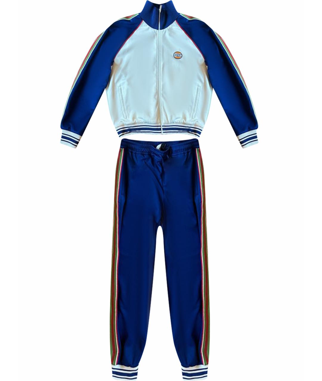 GUCCI Бежевый хлопковый спортивный костюм, фото 1