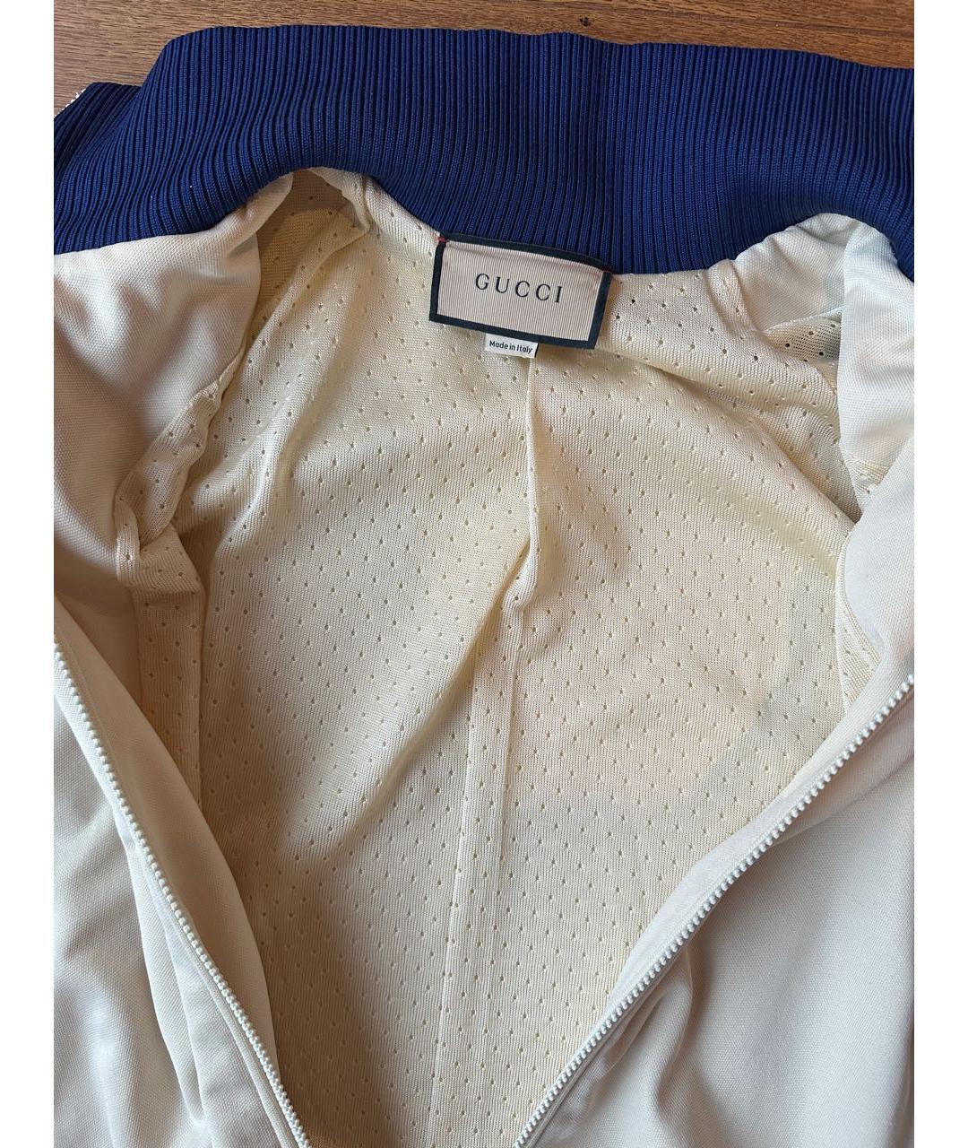 GUCCI Бежевый хлопковый спортивный костюм, фото 2