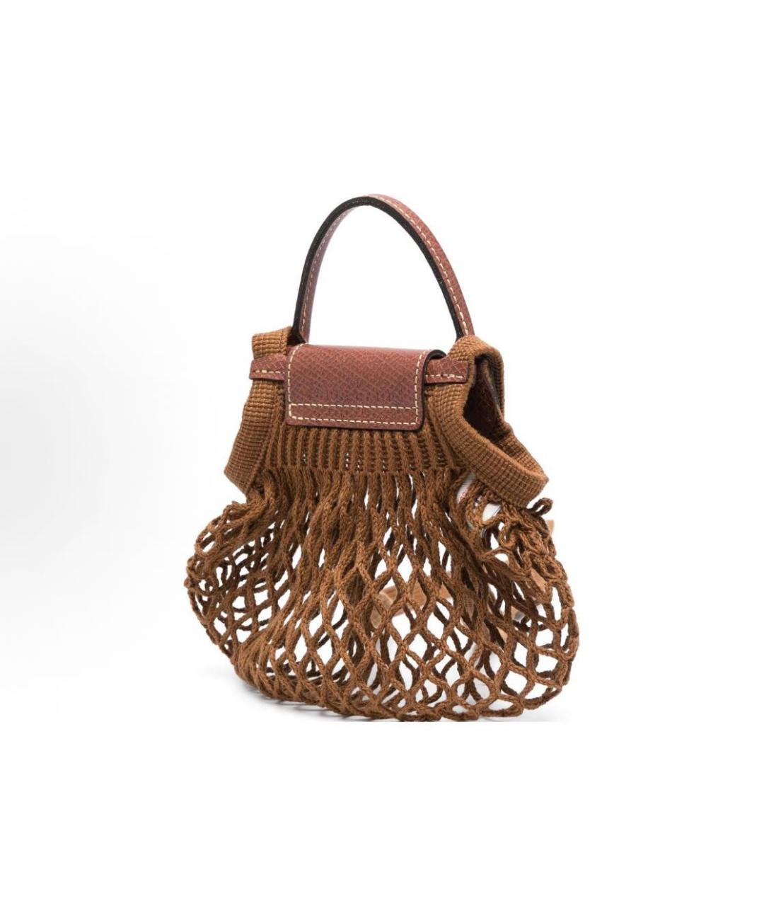 LONGCHAMP Коричневая пляжная сумка, фото 2