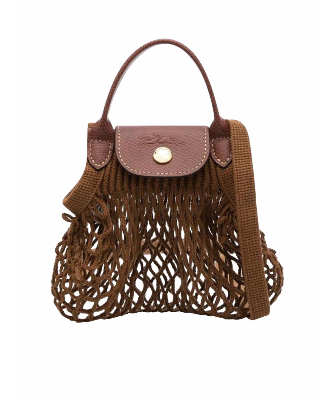 LONGCHAMP Коричневая пляжная сумка, фото 1