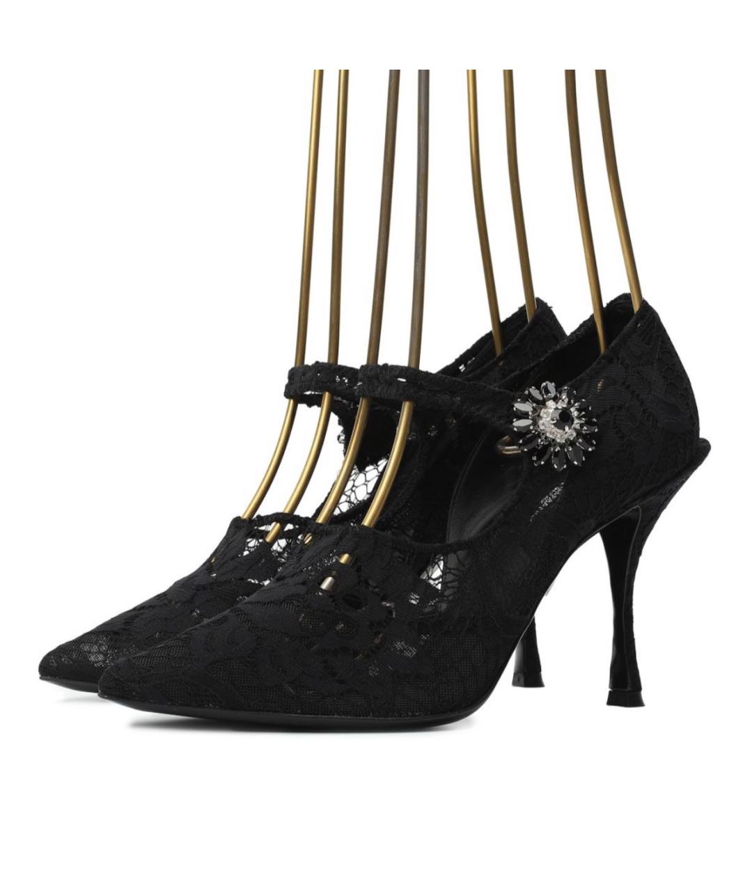 DOLCE&GABBANA Черные туфли, фото 5
