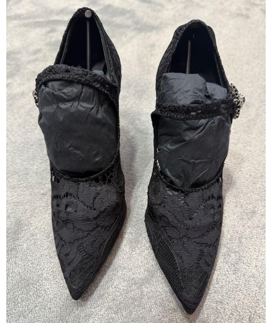 DOLCE&GABBANA Черные туфли, фото 2