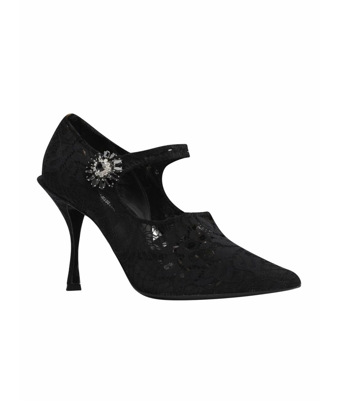 DOLCE&GABBANA Черные туфли, фото 1