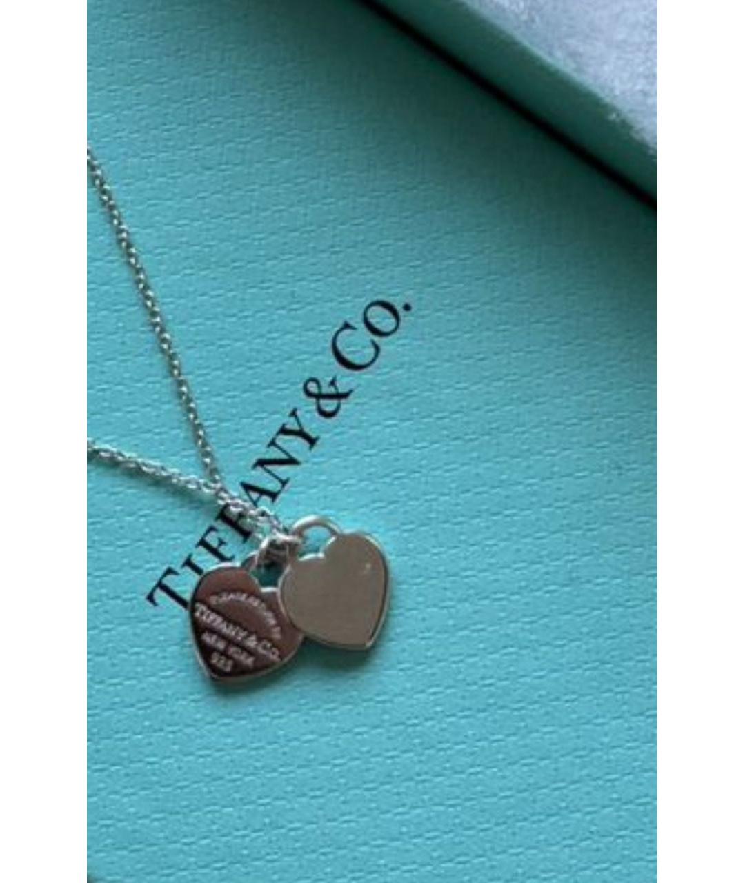 TIFFANY&CO Серебряная серебряная подвеска, фото 3
