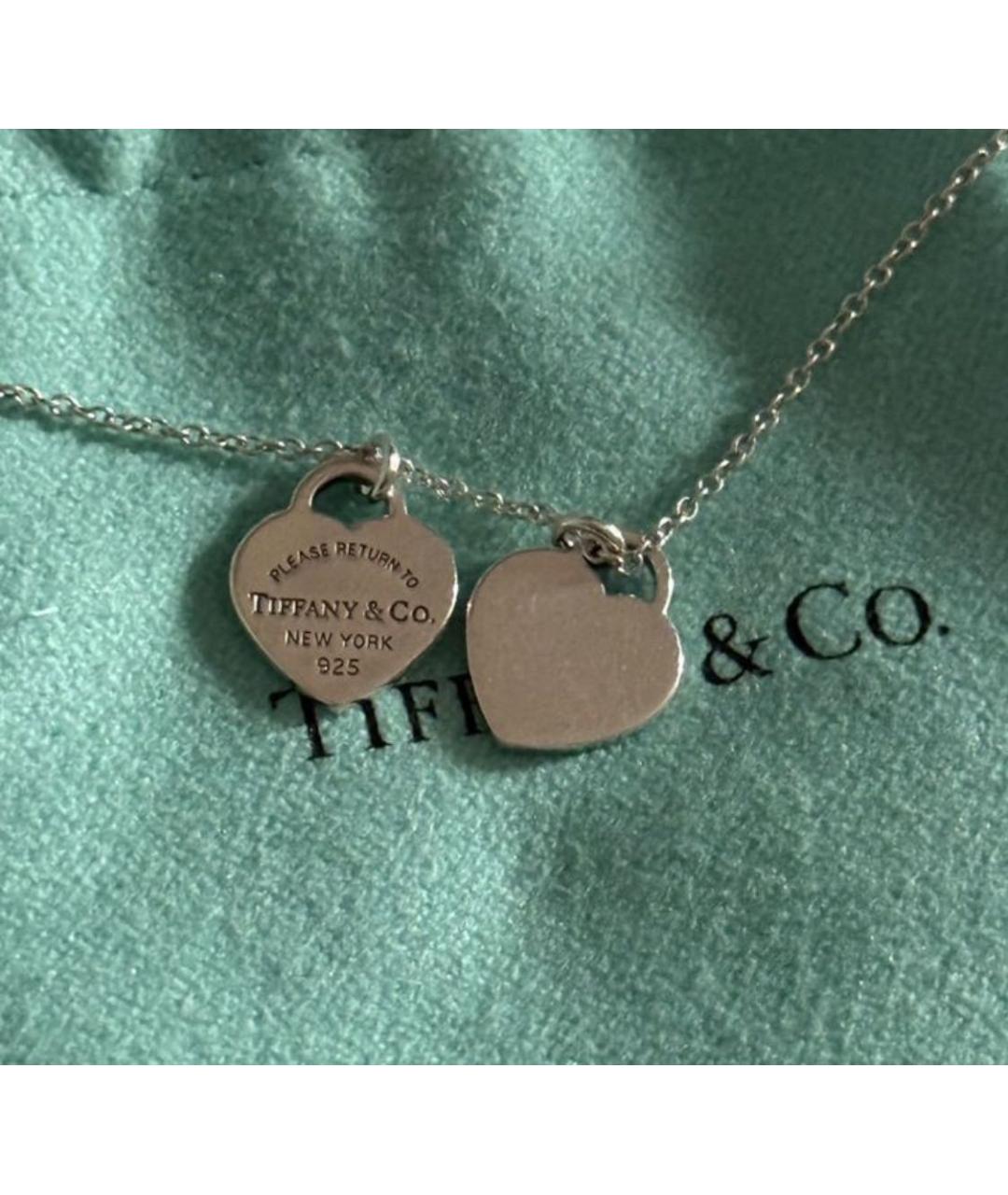 TIFFANY&CO Серебряная серебряная подвеска, фото 2