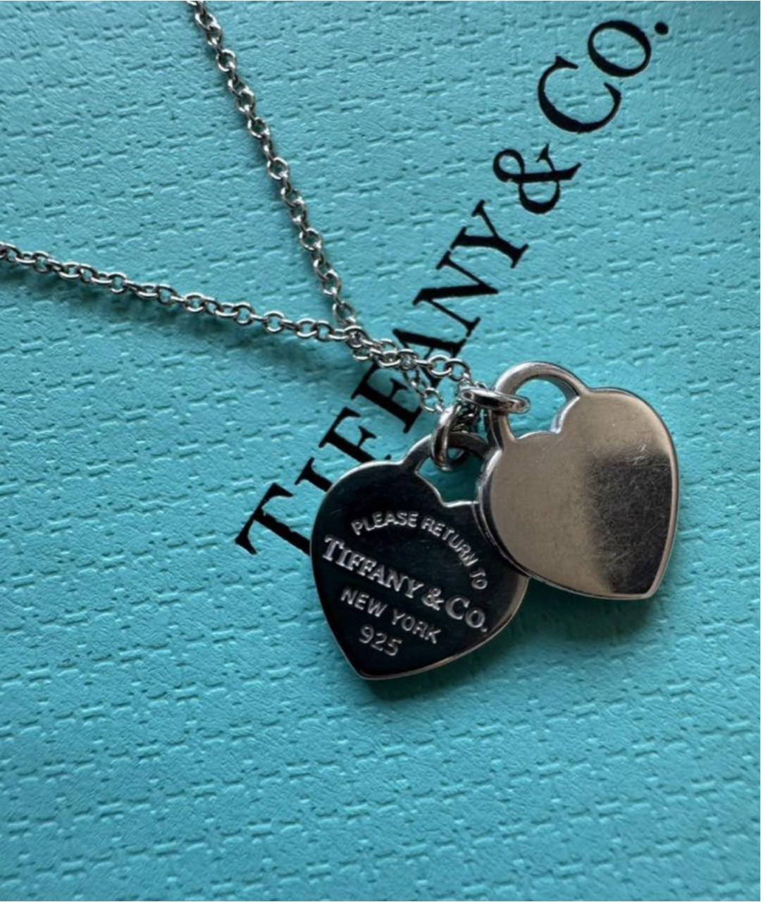 TIFFANY&CO Серебряная серебряная подвеска, фото 4