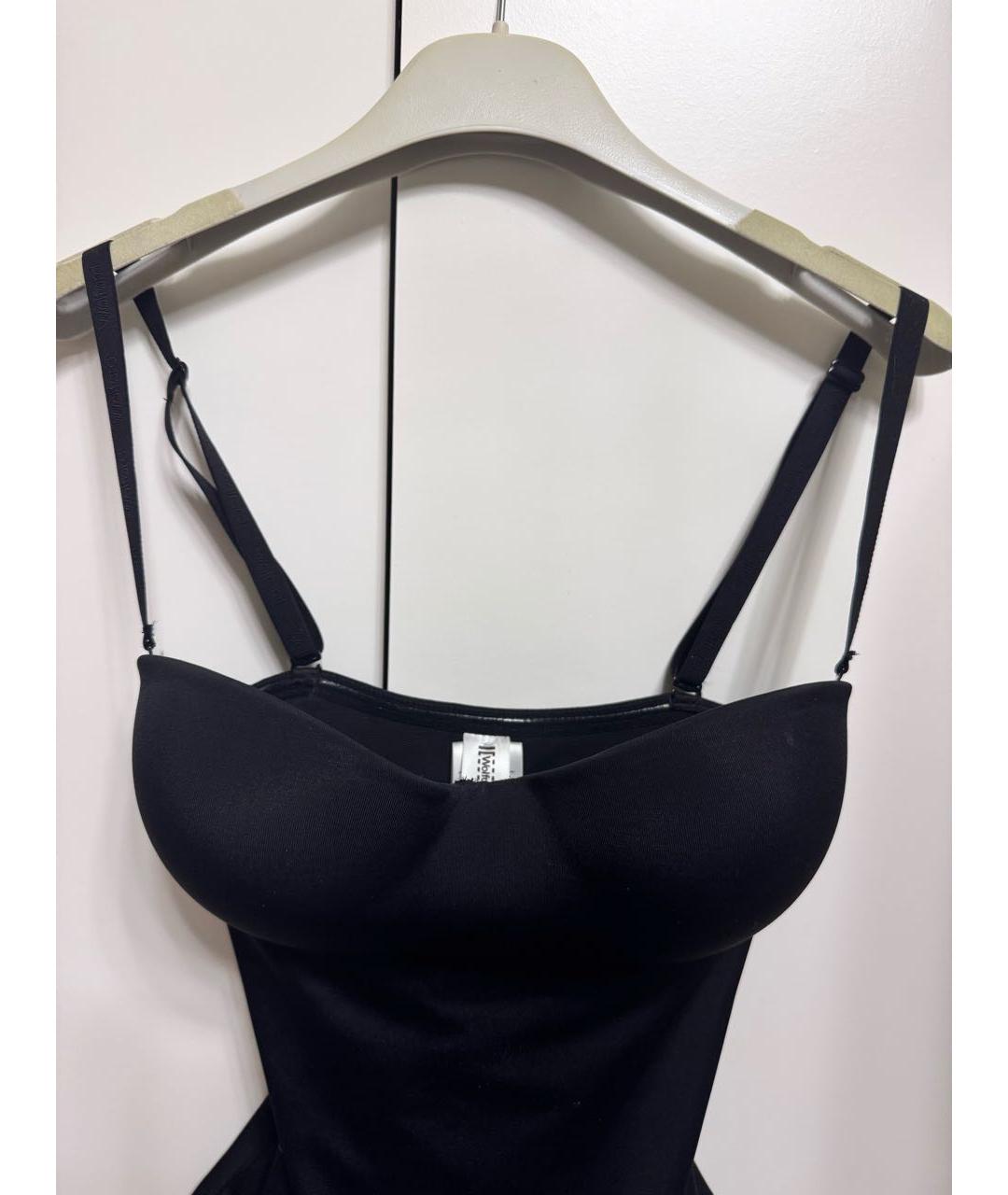 WOLFORD Черное полиамидовое боди, фото 3