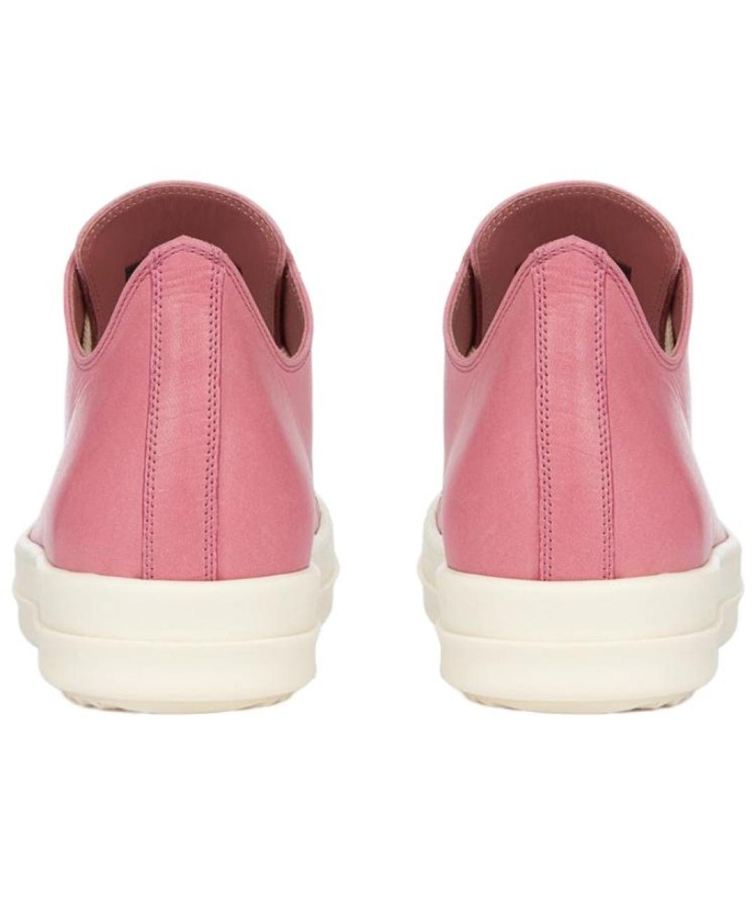 RICK OWENS Розовые кеды, фото 4