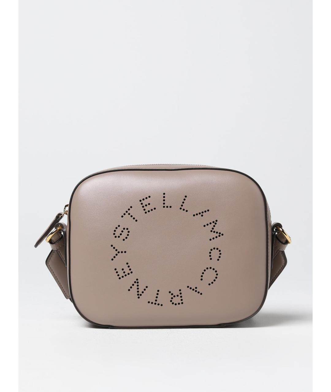 STELLA MCCARTNEY Бежевая сумка через плечо из искусственной кожи, фото 5