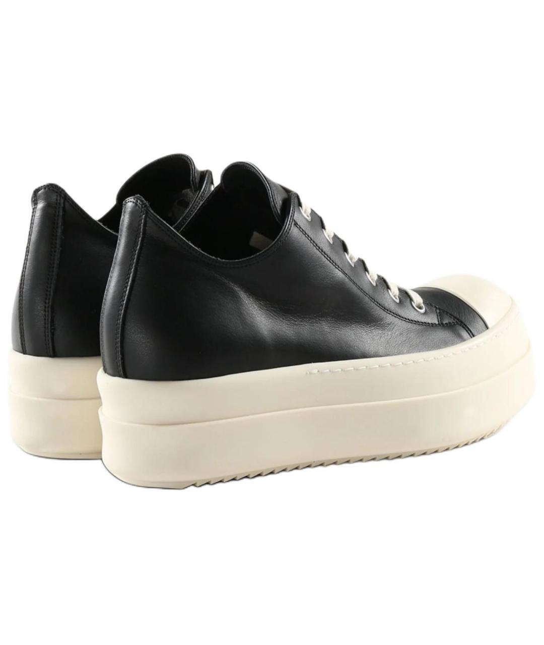 RICK OWENS Черные кеды, фото 5
