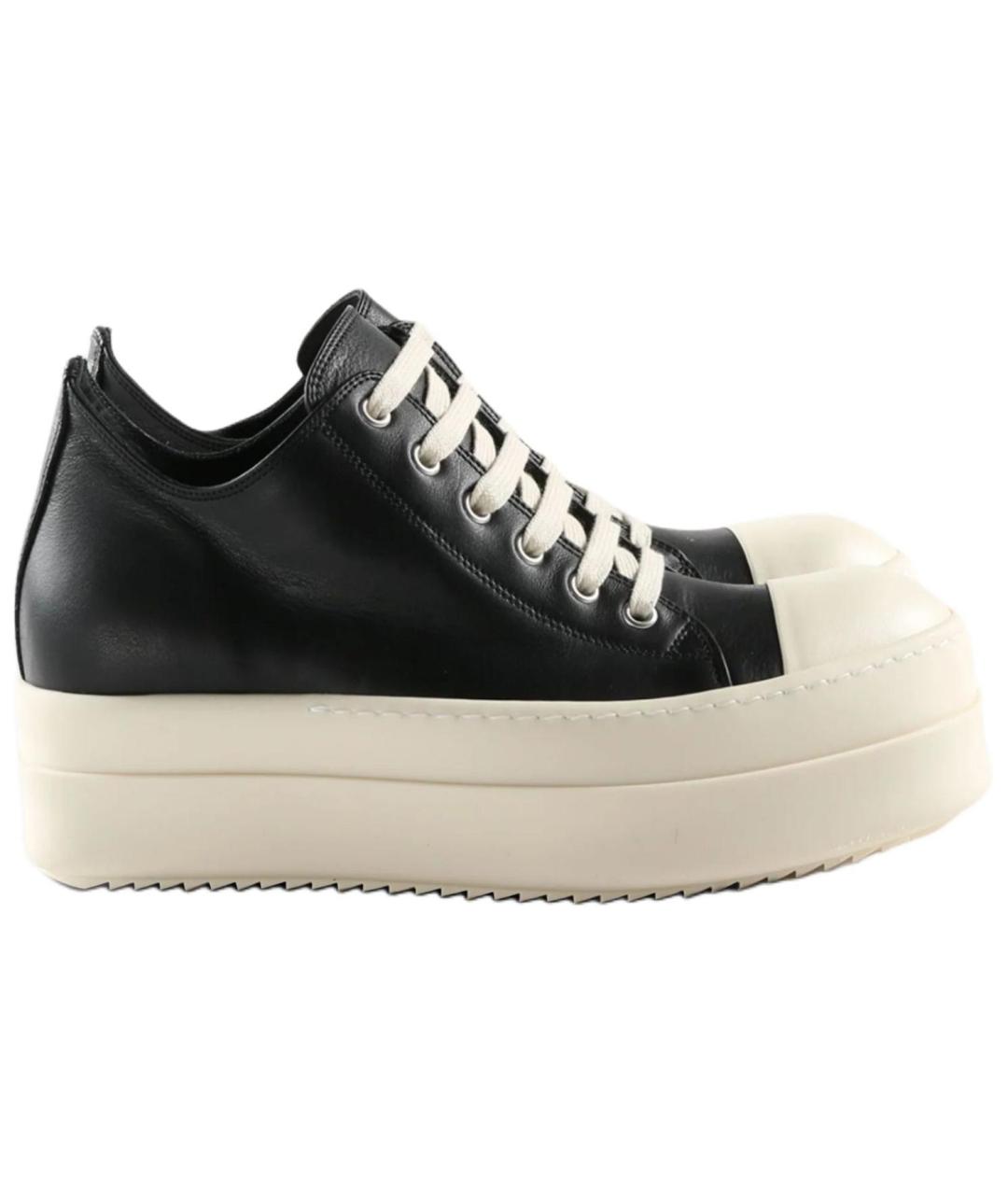 RICK OWENS Черные кеды, фото 3