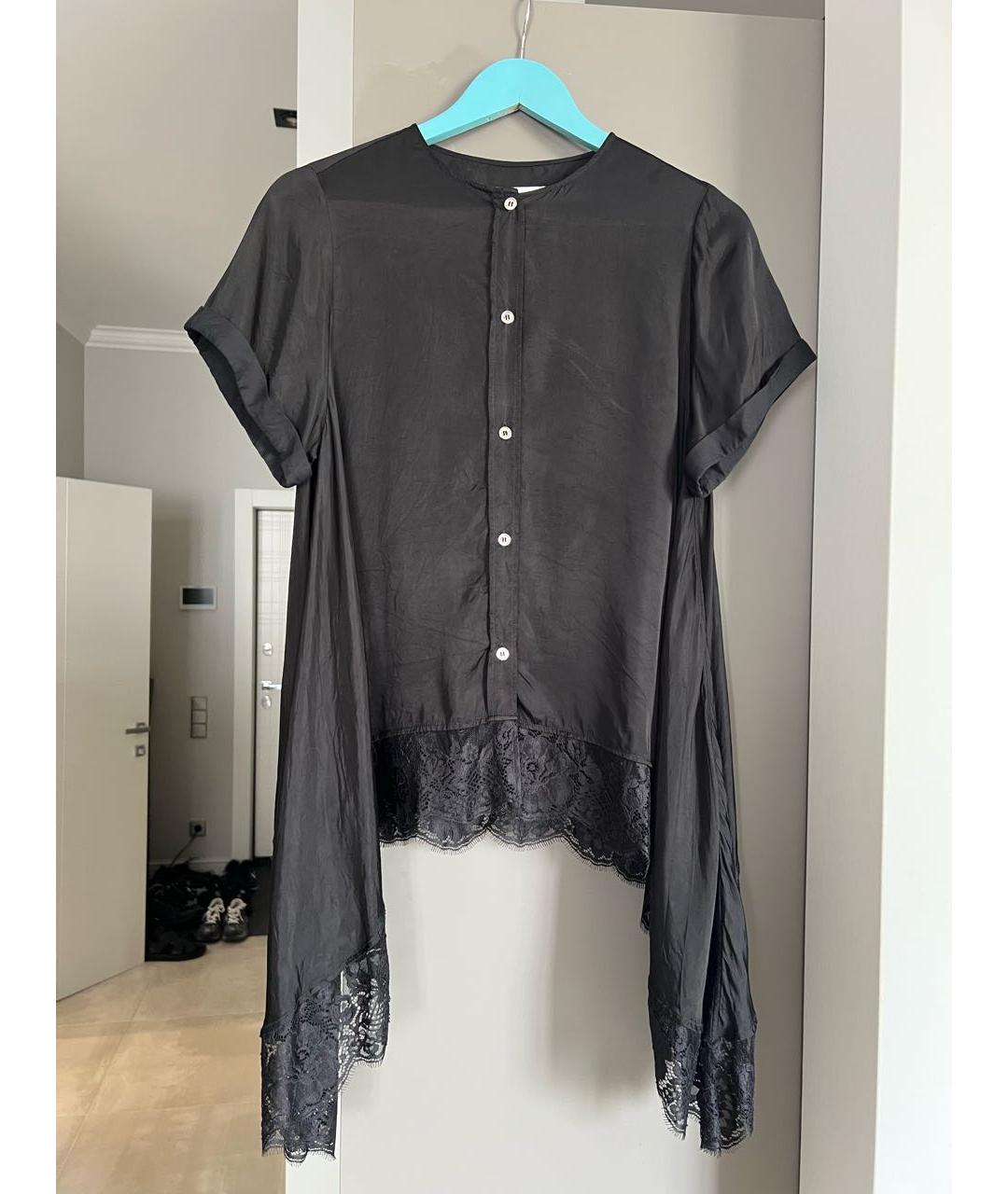 MM6 MAISON MARGIELA Черная блузы, фото 7