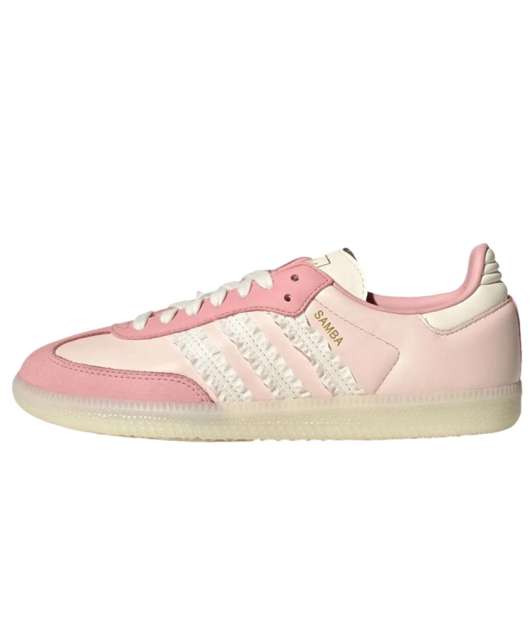 ADIDAS Розовые кеды, фото 2