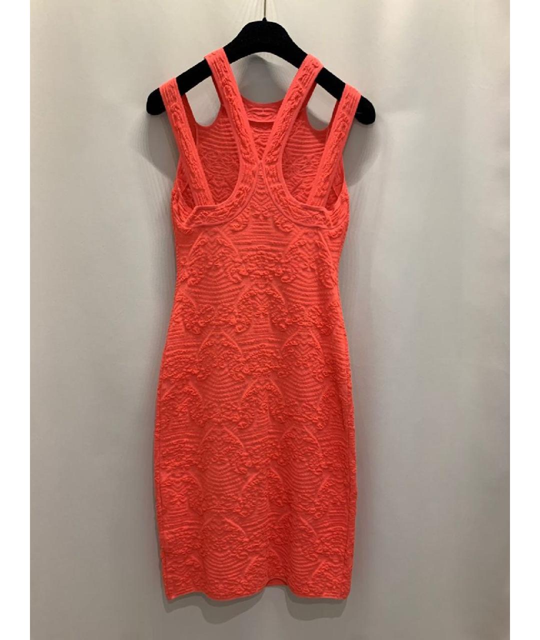 MISSONI Коралловое вискозное повседневное платье, фото 2