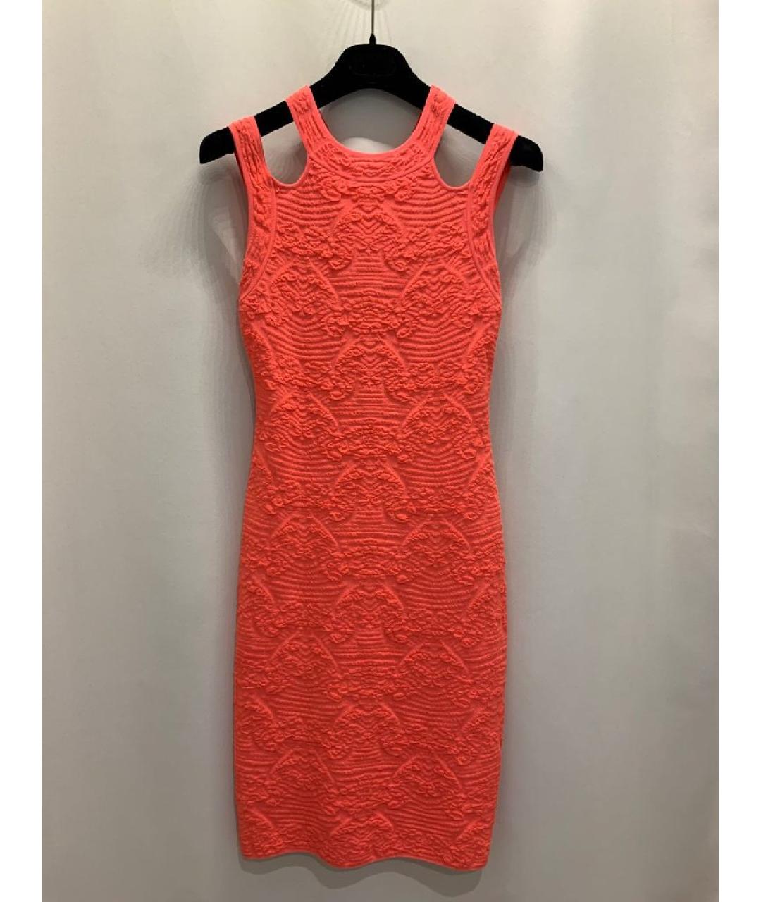 MISSONI Коралловое вискозное повседневное платье, фото 10