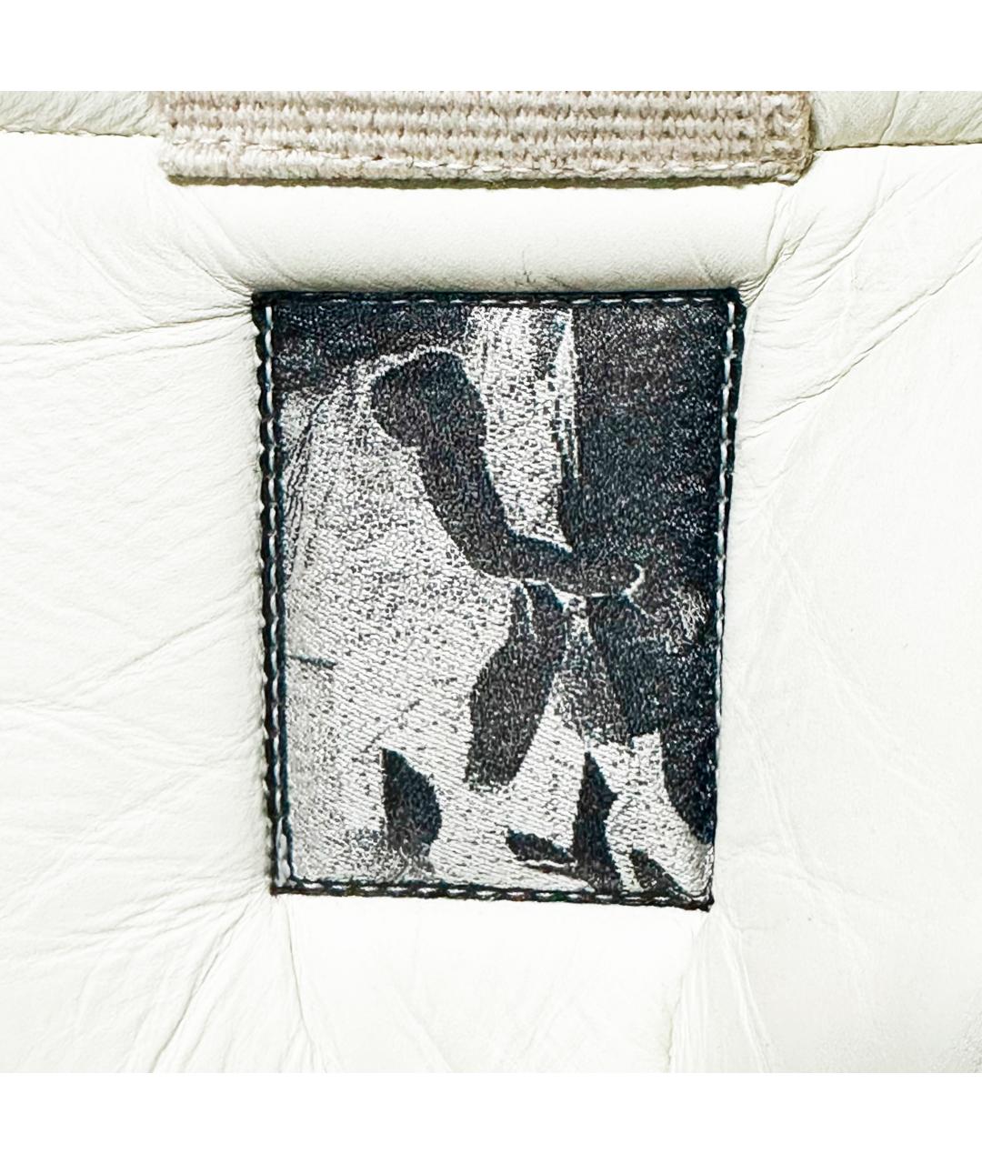RICK OWENS Бежевые кожаные высокие кроссовки / кеды, фото 7