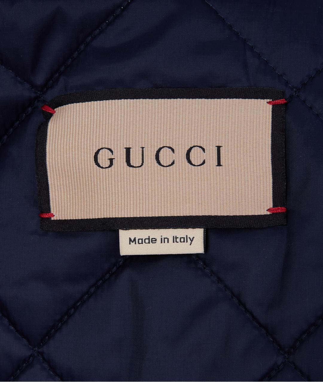 GUCCI Бежевая хлопковая парка, фото 4