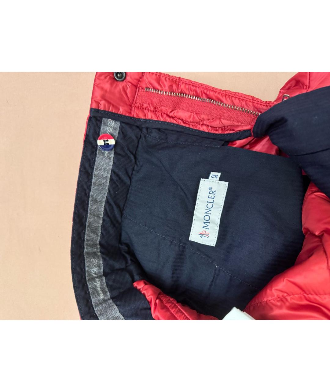MONCLER Красные шорты, фото 2