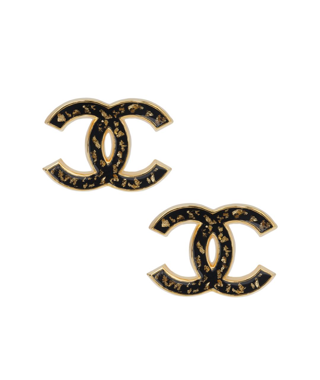 CHANEL Черная металлическая булавка / брошь, фото 4