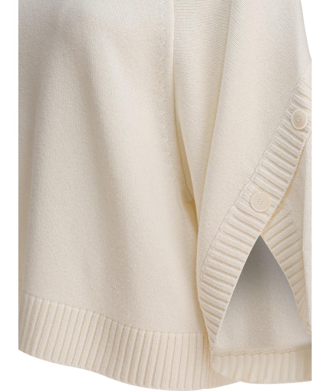 MAX MARA Бежевый шерстяной джемпер / свитер, фото 4