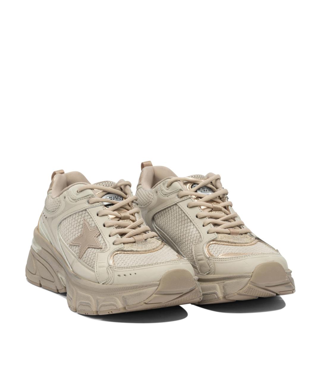 GOLDEN GOOSE DELUXE BRAND Бежевые кроссовки, фото 2