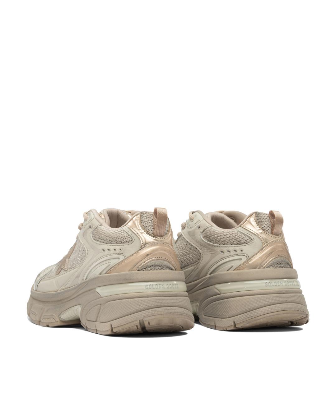 GOLDEN GOOSE DELUXE BRAND Бежевые кроссовки, фото 4